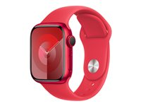 Apple - Bånd for smart armbåndsur - 41 mm - S/M-størrelse - produkt (RØD) MT313ZM/A