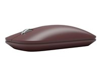 Microsoft Surface Mobile Mouse - Mus - optisk - 3 knapper - trådløs - Bluetooth 4.2 - burgunder - kommersiell - for Surface Pro 7 KGZ-00013