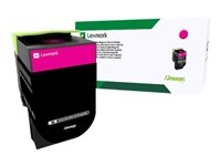 Lexmark 802SM - Magenta - original - tonerpatron LCCP, LRP - for Lexmark CX310dn, CX310n, CX410de, CX410dte, CX410e, CX510de, CX510dhe, CX510dthe 80C2SM0