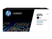 HP 657X - Høy ytelse - svart - original - LaserJet - tonerpatron (CF470X) - for Color LaserJet Enterprise MFP M681; LaserJet Enterprise Flow MFP M681, MFP M682 CF470X