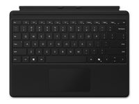 Microsoft Surface Pro Keyboard - tastatur - med styrepute, akselerometer - QWERTY - Nordisk - svart Inn-enhet EP2-00402