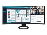 EIZO FlexScan EV3895-BK - med FlexStand - LED-skjerm - kurvet - 37.5" EV3895-BK