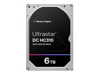 WD Ultrastar DC HC310 HUS726T6TAL5204 - Harddisk - 6 TB - intern - 3.5" - SAS 12Gb/s - 7200 rpm - buffer: 256 MB 0B36047