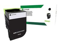 Lexmark 802XK - Ekstra høy ytelse - svart - original - tonerpatron LCCP, LRP - for Lexmark CX510de, CX510de Statoil, CX510dhe, CX510dthe 80C2XK0