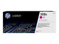 HP 508X - Høy ytelse - magenta - original - LaserJet - tonerpatron (CF363X) - for Color LaserJet Enterprise MFP M577; LaserJet Enterprise Flow MFP M577 CF363X