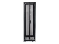 APC NetShelter SX Deep Enclosure Without Sides - Rack skap - svart - 48U - 19" AR3107X609