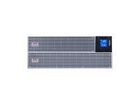 APC Easy UPS On-Line SRVL - UPS (kan monteres i rack) - AC 230 V - 900 watt - 1000 VA - USB, RS-232, RJ-45, RJ-11 - utgangskontakter: 6 - 4U - 19" - svart - med Rail Kit - for Modbus Card SRVSMB001 SRVL1KRILRK