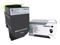 Lexmark - Svart - original - tonerpatron LCCP, LRP - for Lexmark CS317dn, CX317dn 71B0010