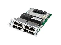 Cisco Fourth-Generation Multi-flex Trunk Voice/Clear-channel Data T1/E1 Module - Utvidelsesmodul - T1/E1 x 8 - T-1/E-1 - for Cisco 4451-X NIM-8MFT-T1/E1=