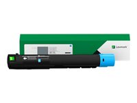 Lexmark - Cyan - original - tonerpatron LCCP, LRP - for Lexmark CX930dse 85D00C0