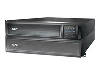 APC Smart-UPS X 1500 Rack/Tower LCD - UPS (kan monteres i rack) - AC 230 V - 1200 watt - 1500 VA - Ethernet, RS-232, USB - utgangskontakter: 8 - 2U - svart - for P/N: AR106SH6, AR106V, AR106VI, AR109SH6, AR112SH6, AR3103, AR3103SP, AR3106, AR3106SP SMX1500RMI2UNC