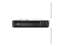 APC Smart-UPS 1000VA LCD RM - UPS (kan monteres i rack) - AC 120 V - 700 watt - 1000 VA - USB - utgangskontakter: 6 - 2U - svart - med APC SmartConnect - for P/N: NBWL0356A, SCL500RM1UC, SCL500RM1UNC, SMTL1000RM2UC, SMTL750RM2UC, SMX3000HVTUS SMT1000RM2UC