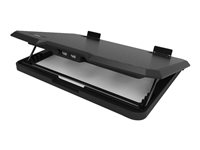 PORT Ergonomic Cooler Pro - Notebookvifte - med 2-porters USB-hub - 17" - 140 mm 901099