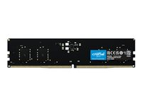 Crucial - DDR5 - modul - 8 GB - DIMM 288-pin - 4800 MHz / PC5-38400 - CL40 - 1.1 V - ikke-bufret - ECC CT8G48C40U5T