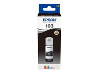 Epson 103 - 65 ml - svart - original - blekkrefill - for Epson L1210, L3210, L3211, L3250, L3251, L3256, L3260, L3266, L5296; EcoTank L11050, L1250 C13T00S14A