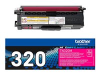 Brother TN320M - Magenta - original - tonerpatron - for Brother DCP-9055, DCP-9270, HL-4140, HL-4150, HL-4570, MFC-9460, MFC-9465, MFC-9970 TN320M