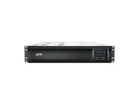 APC Smart-UPS 1500VA LCD RM - UPS (kan monteres i rack) - AC 230 V - 1000 watt - 1500 VA - Ethernet, RS-232, USB - utgangskontakter: 4 - 2U - svart - med APC UPS Network Management Card - for P/N: AR4018SPX432, AR4024SP, AR4024SPX429, AR4024SPX431, AR4024SPX432, NBWL0356A SMT1500RMI2UNC