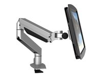 Compulocks Surface Pro 8-10 Space Enclosure Articulating Arm Mount Black - Monteringssett (leddarm, skrivebordsmontering, VESA-adapter, hus) - justerbar arm - for nettbrett - låsbar - høyverdig aluminium - svart, sølv - skjermstørrelse: 13" - for Microsoft Surface Pro 8, Pro 9 660REACH580SPSB