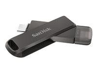 SanDisk iXpand Luxe - USB-flashstasjon - 128 GB - USB-C / Lightning SDIX70N-128G-GN6NE