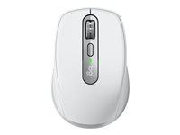 Logitech MX Anywhere 3 for Business - Mus - laser - 6 knapper - trådløs - 2.4 GHz, Bluetooth - Logitech Logi Bolt USB-mottaker - blekgrå 910-006216