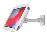 Compulocks iPad Pro 12.9" (3-6th Gen) Space Enclosure Swing Wall Mount - Innhegning - Tyverisikker - for nettbrett - låsbar - høyverdig aluminium - svart - skjermstørrelse: 12.9" - veggmonterbar, overflatemonterbar, skranketopp - for Apple 12.9-inch iPad Pro (3. generasjon, 4. generasjon, 5. generasjon, 6. generasjon) 827W299PSENW