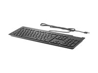 HP Business Slim v2 - Tastatur - USB - Norsk - svart A71J9AA#ABN