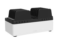 Belkin Store and Charge Go with fixed dividers - Ladestasjon - 120 watt - utgangskontakter: 10 B2B161VF