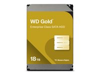 WD Gold WD181KRYZ - Harddisk - 18 TB - intern - 3.5" - SATA 6Gb/s - 7200 rpm - buffer: 512 MB WD181KRYZ