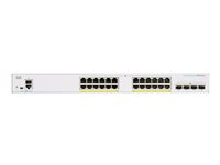 Cisco Business 250 Series CBS250-24T-4X - Switch - L3 - smart - 24 x 10/100/1000 + 4 x 10 Gigabit SFP+ - rackmonterbar CBS250-24T-4X-EU