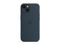 Apple - Baksidedeksel for mobiltelefon - MagSafe-samsvar - silikon - avgrunnsblå - for iPhone 13 MC2Y4ZM/A