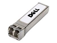 Dell Networking - Customer Kit - SFP+ transceivermodul - 10GbE - 10GBase-SR - LC multimodus - kanal: 85 - for PowerEdge FC640, R240, R530, R540, R730, R740, R7415, R840, T140; PowerSwitch N3024, N3048 407-BBZM