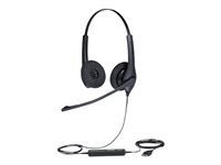 Jabra BIZ 1500 Duo - Hodesett - on-ear - kablet - USB 1559-0159