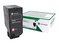 Lexmark - Høy ytelse - magenta - original - tonerpatron LCCP, LRP - for Lexmark CX725de, CX725dhe, CX725dthe 84C2HM0