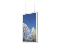 HI-ND Ceiling Casing 55" - Monteringssett (hylster) - portrett - for flatpanel - hvit - skjermstørrelse: 55" - takmonterbar CC5550-5001-01