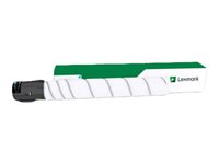 Lexmark - Høy ytelse - cyan - original - tonerpatron - for Lexmark CS923DE, CX921DE, CX922DE, CX923DTE, CX923DXE, CX924DTE, CX924DXE 76C0HC0