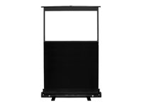 Multibrackets M Portable Projection Screen Deluxe - Projeksjonsskjerm - 54" (137 cm) - 16:9 - Matte White - svart 7350022730625