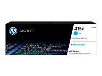 HP 415X - Høy ytelse - cyan - original - LaserJet - tonerpatron (W2031X) - for Color LaserJet Enterprise MFP M480; Color LaserJet Managed E45028; LaserJet Managed E45028 W2031X