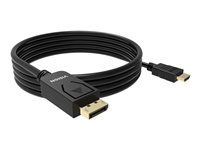 VISION Professional - Adapterkabel - DisplayPort hann til HDMI hann - 1 m - svart - 4K-støtte TC 1MDPHDMI/BL