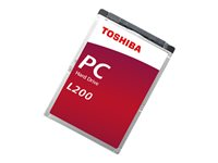 Toshiba L200 Laptop PC - Harddisk - 1 TB - intern - 2.5" - SATA 6Gb/s - 5400 rpm - buffer: 128 MB HDWL110UZSVA