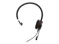 Jabra Evolve 30 II MS Mono - Hodesett - on-ear - kablet - USB-C, 3,5 mm jakk - Certified for Skype for Business 5393-823-389