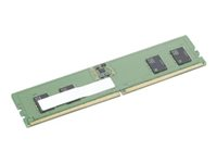 Lenovo - DDR5 - modul - 8 GB - DIMM 288-pin - 4800 MHz - ikke-bufret - grønn - for ThinkStation P2 30FR; P3 30GS 4X71N34263