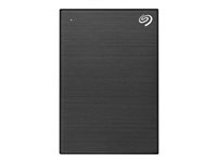 Seagate One Touch HDD STKB1000400 - Harddisk - 1 TB - ekstern (bærbar) - USB 3.2 Gen 1 - svart - med 2-års Seagate Rescue Data Recovery STKB1000400