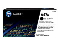 HP 647A - Svart - original - LaserJet - tonerpatron (CE260A) - for Color LaserJet Enterprise CM4540, CP4025, CP4525 CE260A