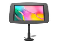 Compulocks Galaxy Tab A7 10.4" Space Enclosure Flex Arm Mount - Monteringssett (hus, fleksibel armmontering) - for nettbrett - låsbar - aluminumhus - svart - skjermstørrelse: 10.4" - veggmonterbar, overflatemonterbar, skranketopp - for Samsung Galaxy Tab A7 (10.4 tommer) 159B104GA7SB