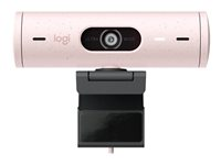 Logitech BRIO 500 - Nettkamera - farge - 1920 x 1080 - 1080p, 720p - lyd - USB-C 960-001421