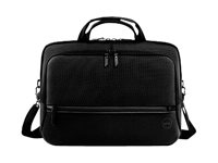 Dell Premier Briefcase 15 - Notebookbæreveske - 15" - svart med metallogo - 3 Years Basic Hardware Warranty - for Latitude 54XX, 55XX, 74XX; Precision 35XX, 55XX, 75XX; Vostro 15 3510, 15 7510 PE-BC-15-20