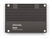 Micron 7600 PRO - SSD - Read Intensive - kryptert - 1.92 TB - intern - 2.5" - U.2 PCIe 5.0 x4 (NVMe) - FIPS 140-3 Level 2 - TCG Opal Encryption MTFDLAL1T9THG-1BP1DFCYYT