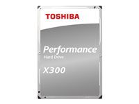 Toshiba X300 Performance - Harddisk - 10 TB - intern - 3.5" - SATA 6Gb/s - 7200 rpm - buffer: 256 MB HDWR11AUZSVA