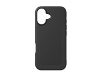 ZAGG Luxe Snap - Baksidedeksel for mobiltelefon - MagSafe-samsvar - svart - for Apple iPhone 17 702318828